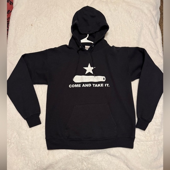 Hanes “Come And Take It” Hoodie Medium - Picture 1 of 6